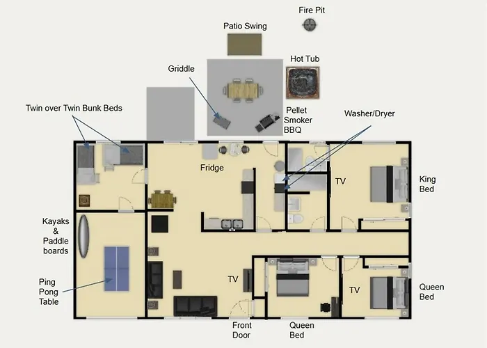 Holiday home Hot Tub-boat Parking-sups-fire Pit-ping Pong-wd-coffee Bar Page